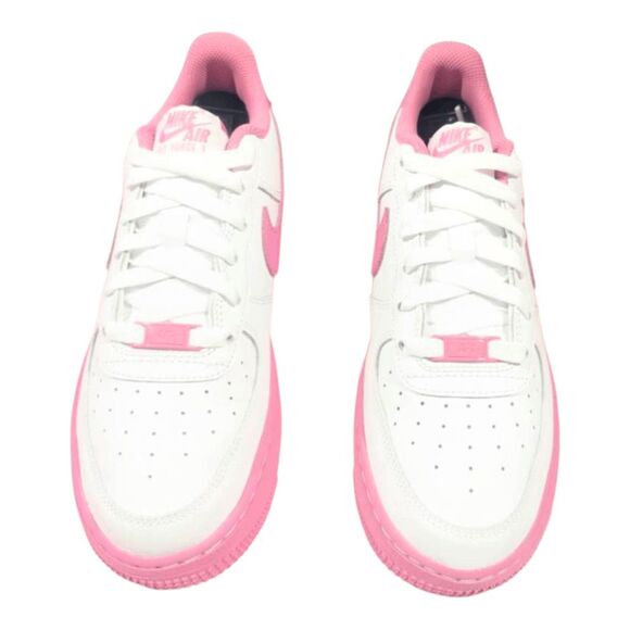 NIKE Air Force 1 Low 'White Magic Flamingo' Sneakers Size 6Y/W7.5 - Picture 4 of 11